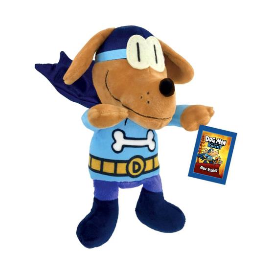 Imagem de Brinquedo de pelúcia MerryMakers Dog Man Bark Knight a 23 cm do livro