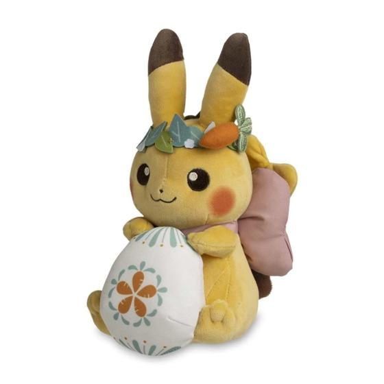 Imagem de Brinquedo de pelúcia Pokémon Center Pikachu Happy Spring 21cm 2023