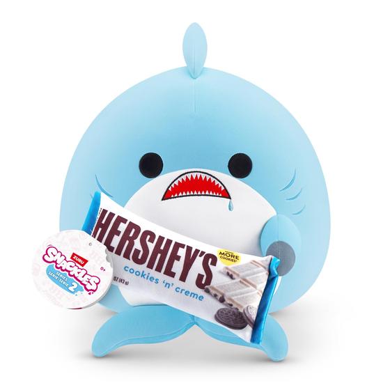 Imagem de Brinquedo de pelúcia Snackles Série 2 Shark & Hershey 20 cm ZURU