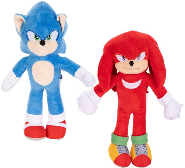 Imagem de Brinquedo de pelúcia Sonic The Hedgehog Sonic 3 Movie 23 cm com juntas