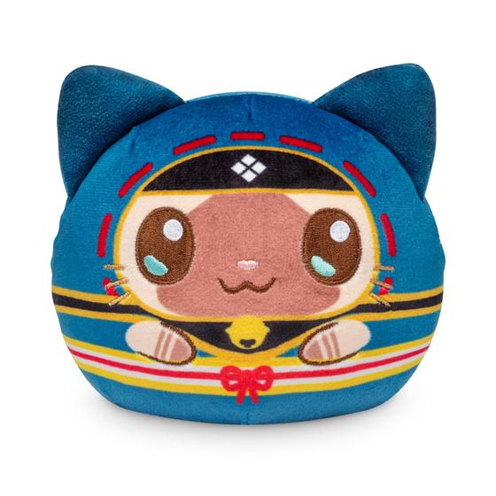 Imagem de Brinquedo de pelúcia TeeTurtle Monster Hunter Reversível Palico 4"