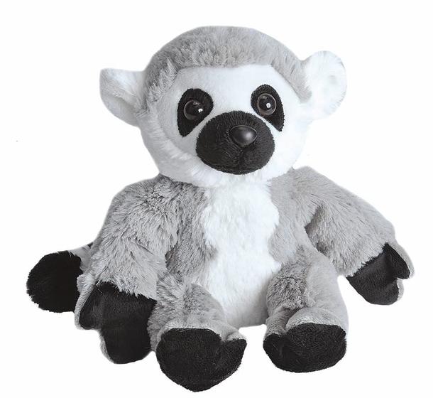 Imagem de Brinquedo de pelúcia Wild Republic Hug'Ems 7 Ring Tailed Lemur Kids