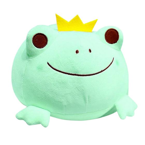 Imagem de Brinquedo de pelúcia Wokex 50 cm Frog para presente de aniversário infantil