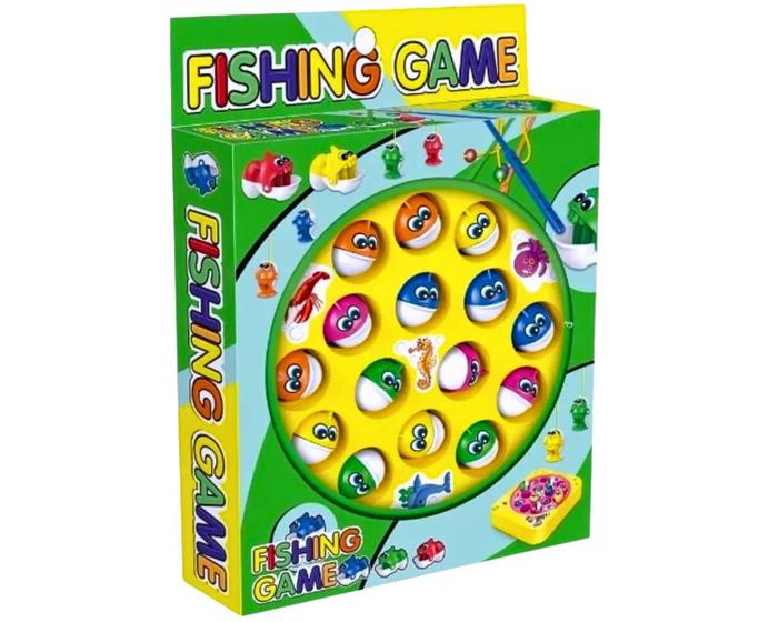 Imagem de Brinquedo de Pesca Pega Peixe Jogo de Pescaria Infantil