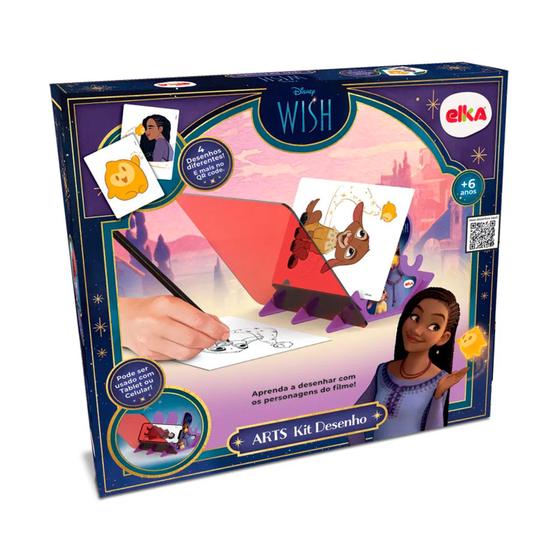 Imagem de Brinquedo De Pintura Wish Disney Arts Kit Divertido Educativo - Elka Brinquedos