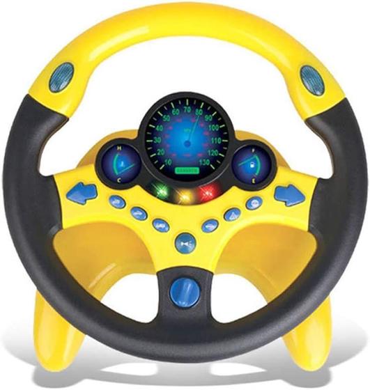 Imagem de Brinquedo de volante de simulação Brinquedo multifuncional para dirigir carro (Carro 2)