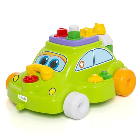 Brinquedo Didático Carrinho Encantado Com Peças Para Encaixar e ...