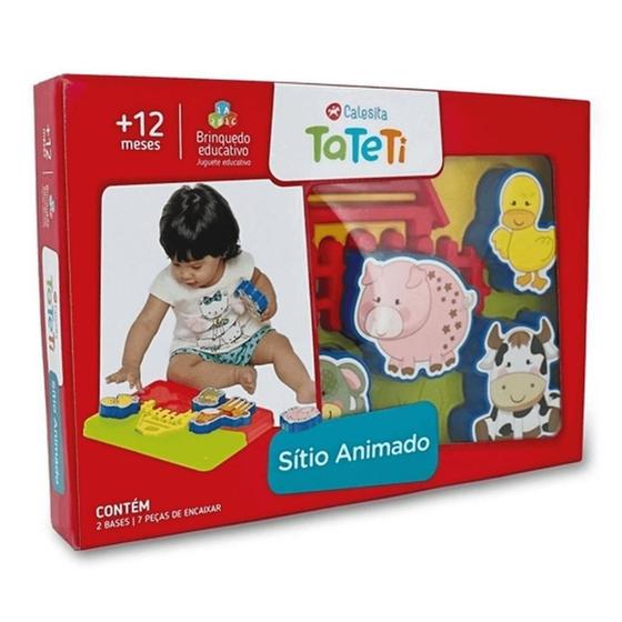 Imagem de Brinquedo Didatico Infantil - Sitio Animado TA TE TI INDUSTRIA E