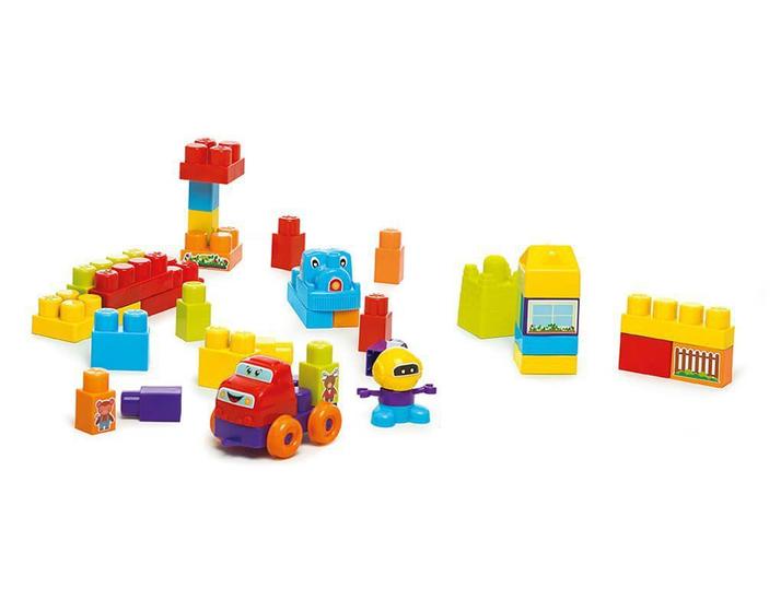 Imagem de Brinquedo Didático Infantil Super Blocks 97 Peças Tateti
