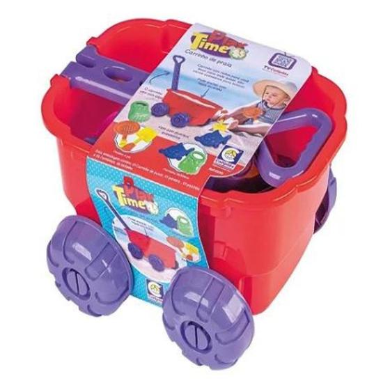 Imagem de Brinquedo Didático Play Time De Carrinho Praia Cotiplás