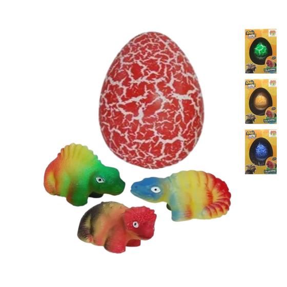 Imagem de Brinquedo Dino Ovo Surpresa Color Choca e Cresce Colecione!