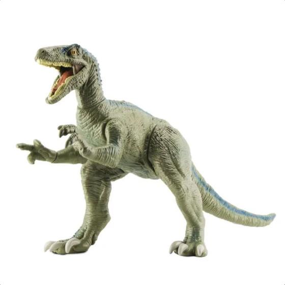 Imagem de Brinquedo Dinossauro Blue 50CM Articulado Detalhes Realistas E Autênticos +De 3 Anos Mimo Toys - 0751