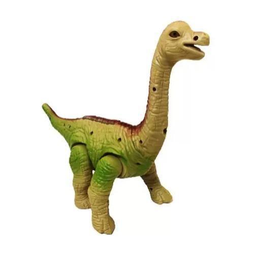 Imagem de Brinquedo Dinossauro Braquiossauro Som Luz 28cm - Zoop Toys