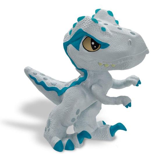 Imagem de Brinquedo Dinossauro Jurassic World Velociraptor Cinza Baby - Pupee