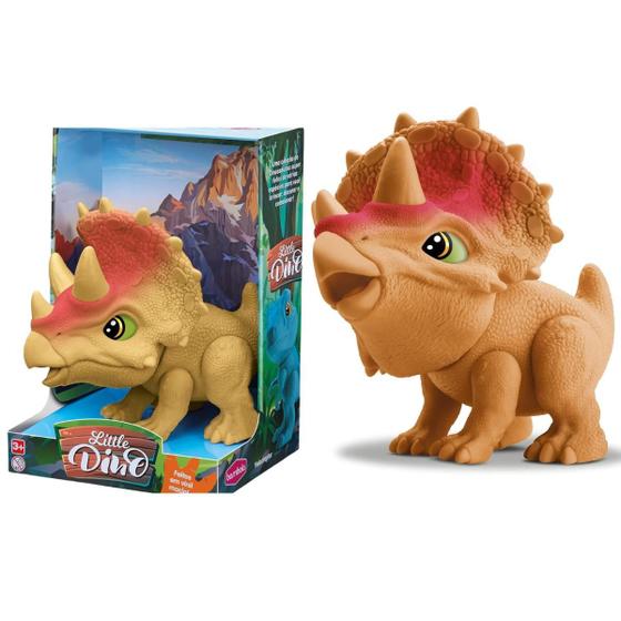 Imagem de Brinquedo Dinossauro Little Dino Triceratops - Bambola 771