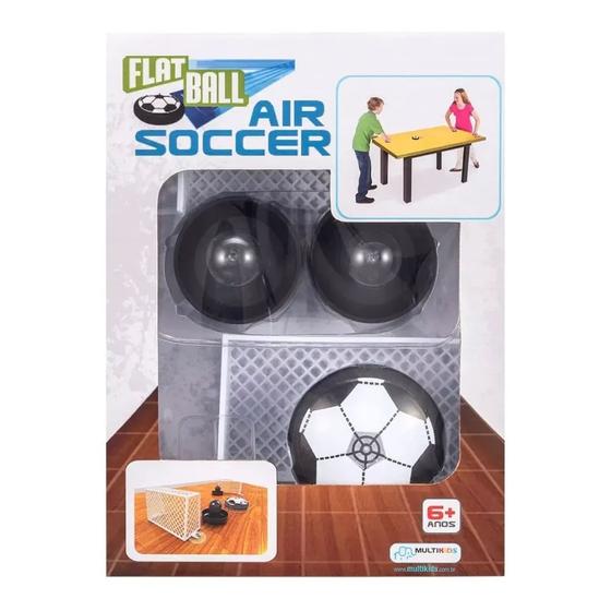 Imagem de Brinquedo Disco Futebol de Mesa Flat Ball Air Soccer - Multikids
