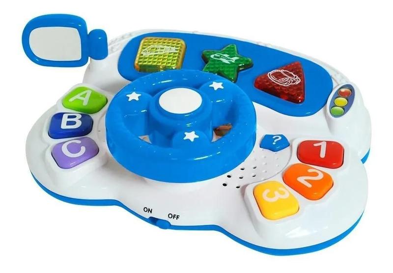 Imagem de Brinquedo Ditatico Volante Bibi Baby C/ Som E Luz