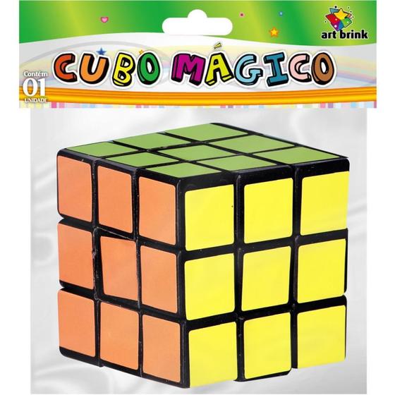 Imagem de Brinquedo Diverso Cubo Magico Pequeno 3X3 Cores