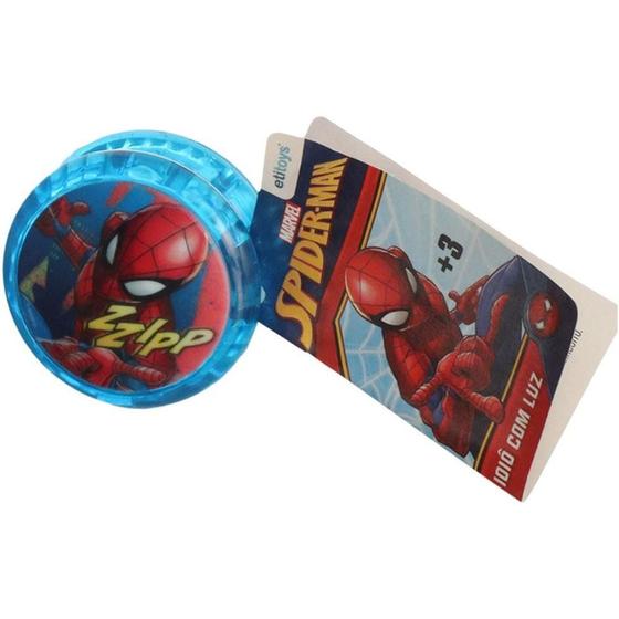 Imagem de Brinquedo Diverso Ioio com LUZ SPIDER-MAN DP.C/24