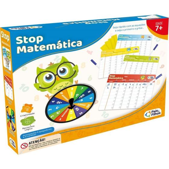 Imagem de Brinquedo Diverso STOP Matemática