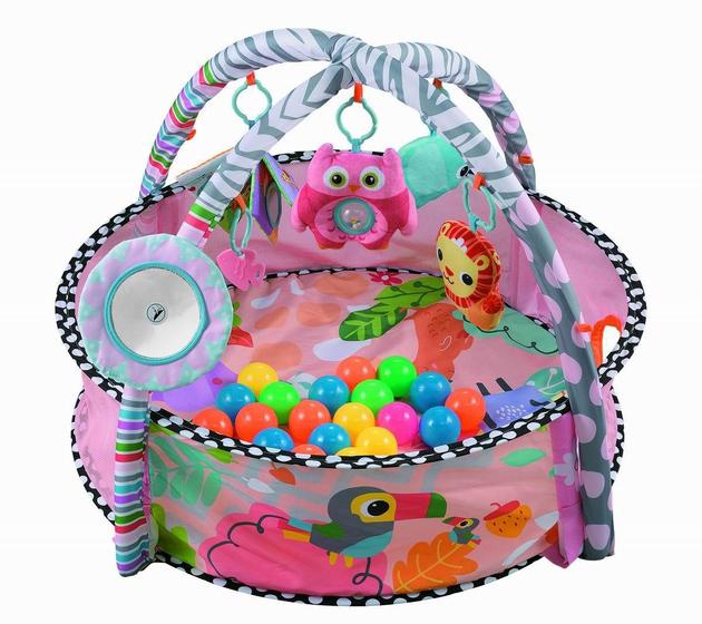 Imagem de Brinquedo Divertido Bichinhos Piscina Bolinhas Rosa Kitstar