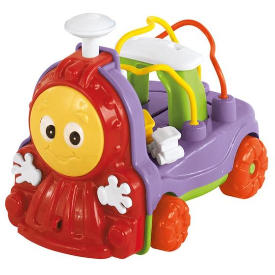 Imagem de Brinquedo Donka Trem Super Colorido 713 - Calesita - Calesita