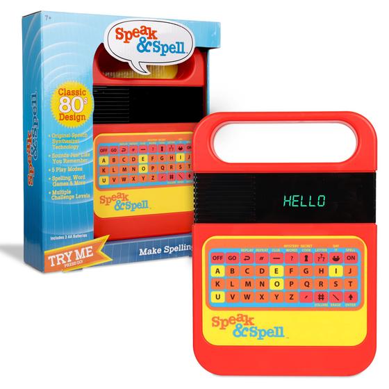 Imagem de Brinquedo Educacional Eletrônico Speak & Spell - Aprendizado e Diversão