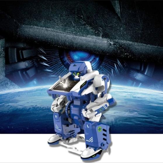Imagem de Brinquedo Educacional Robô 3 Em 1 Energia Solar P/ Criança