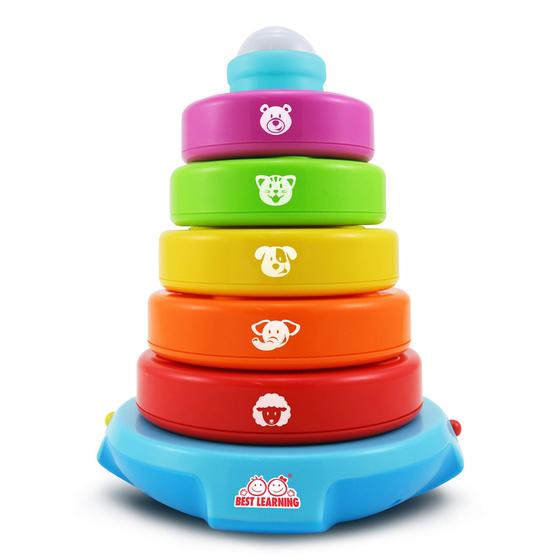 Imagem de Brinquedo Educacional Stack & Learn BEST LEARNING - Desenvolvimento Infantil