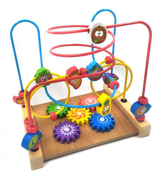 Brinquedo Educativo Aramado Montanha Russa Engrenagens Menor preço em Brinquedo Educativo Aramado Montanha Russa Engrenagens