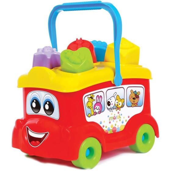 Imagem de Brinquedo Educativo BABY BUS C/CUBINHOS