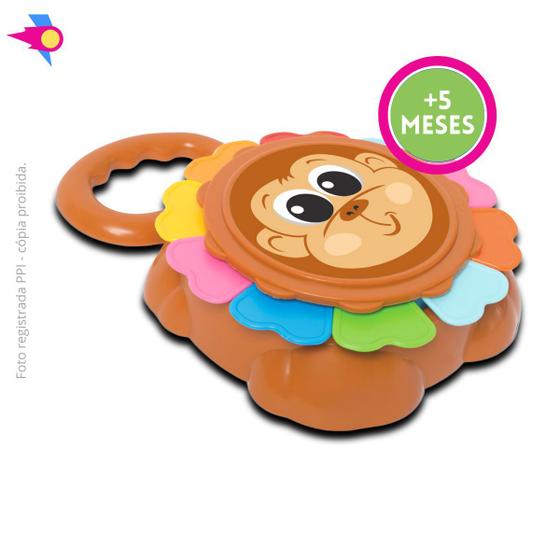 Imagem de Brinquedo Educativo Bebê Empilha Macaco Cores