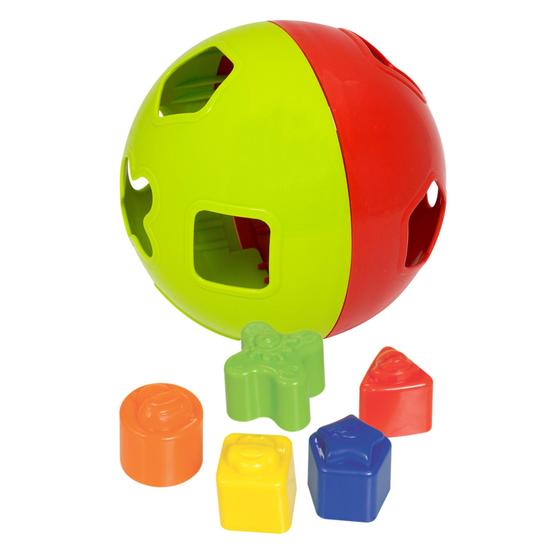 Imagem de Brinquedo Educativo, Bola Didática com Blocos, Multicores, Solapa, Merco Toys