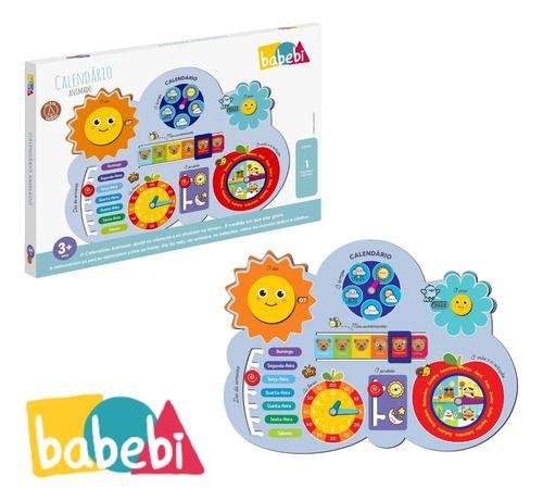 Imagem de Brinquedo Educativo Calendário Animado Babebi