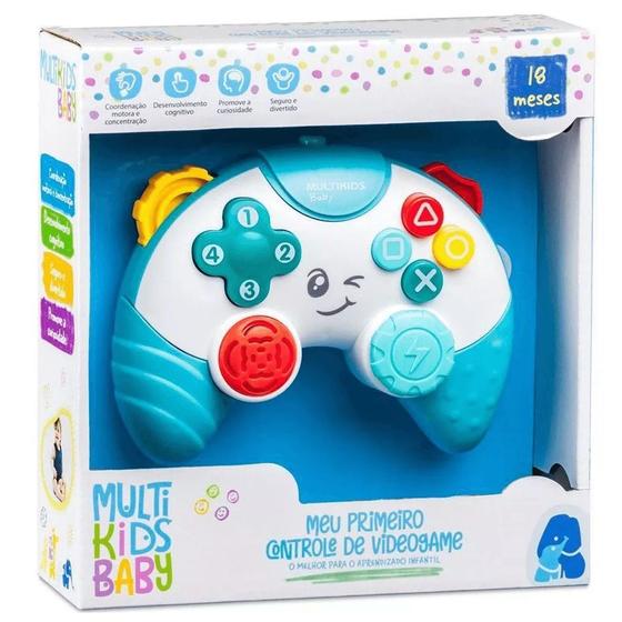 Imagem de Brinquedo Educativo Controle Video Game Bebê Divertido Sons