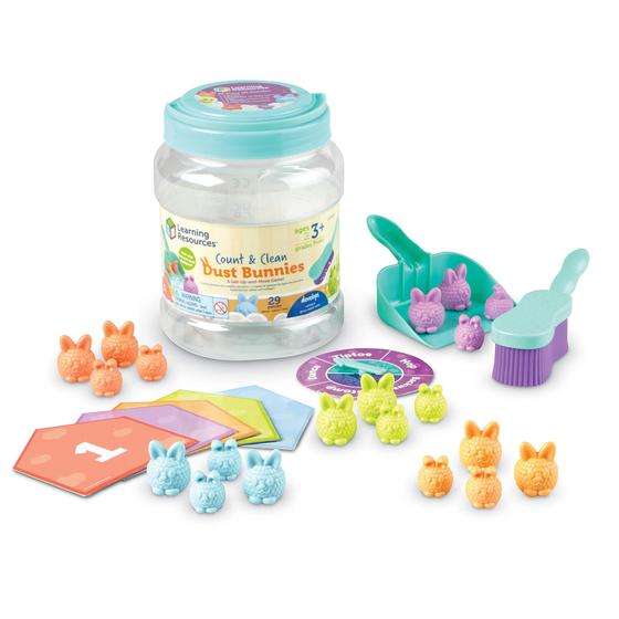 Imagem de Brinquedo Educativo Count & Clean Dust Bunnies - 29 Peças