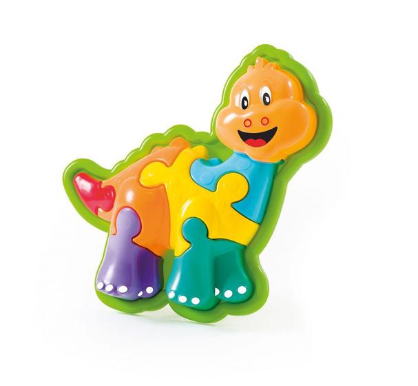 Imagem de Brinquedo Educativo de Montar Animal Puzzle Dino 3D Ref 613