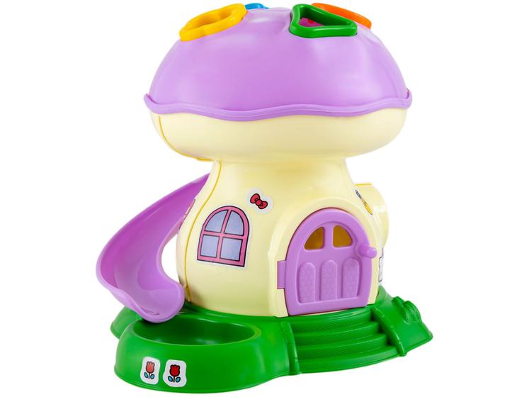 Brinquedo Educativo Hello Kitty Cogumelo - Samba Toys 6 Peças
