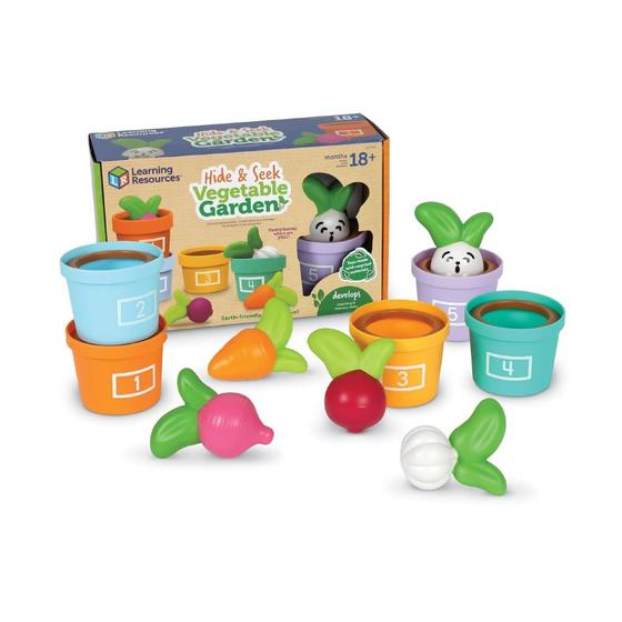 Imagem de Brinquedo Educativo Hide and Seek Horta - Para Crianças Acima de 18 Meses