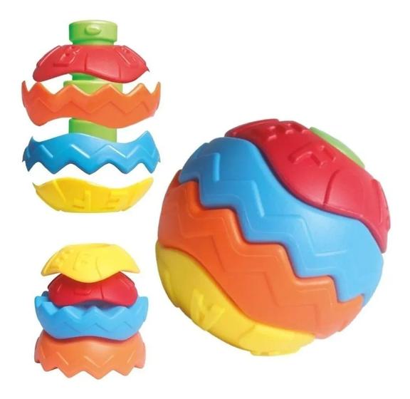 Imagem de Brinquedo Educativo Infantil Baby Ball Bola Interativa