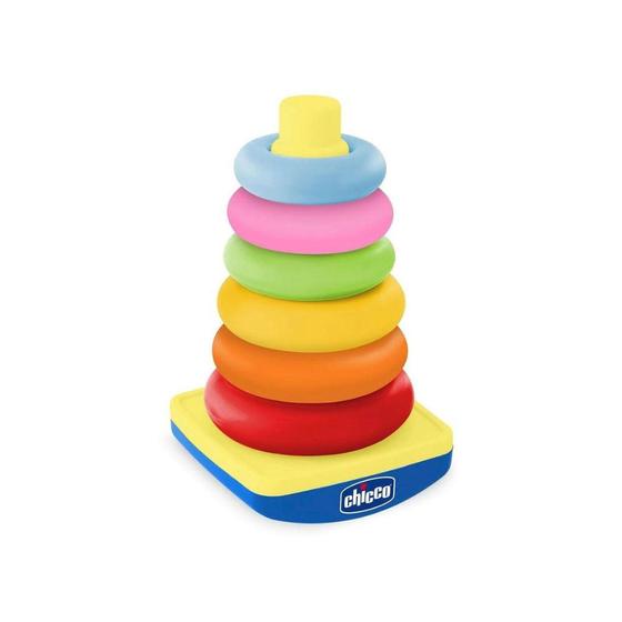 Imagem de Brinquedo educativo infatil torre de aneis - chicco