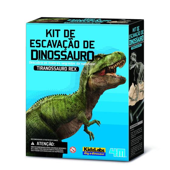 Imagem de Brinquedo Educativo - Kit De Escavação Tiranossauro Rex - 4M