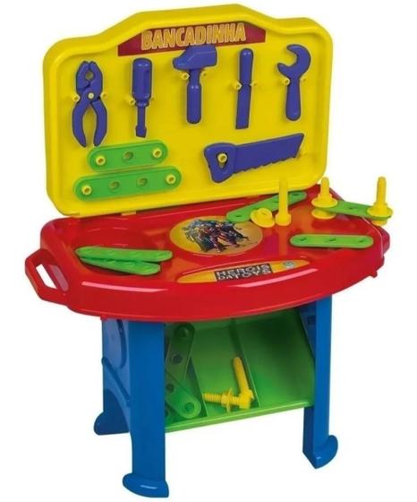 Imagem de Brinquedo Educativo Mesinha Bancadinha De Ferramentas ref420