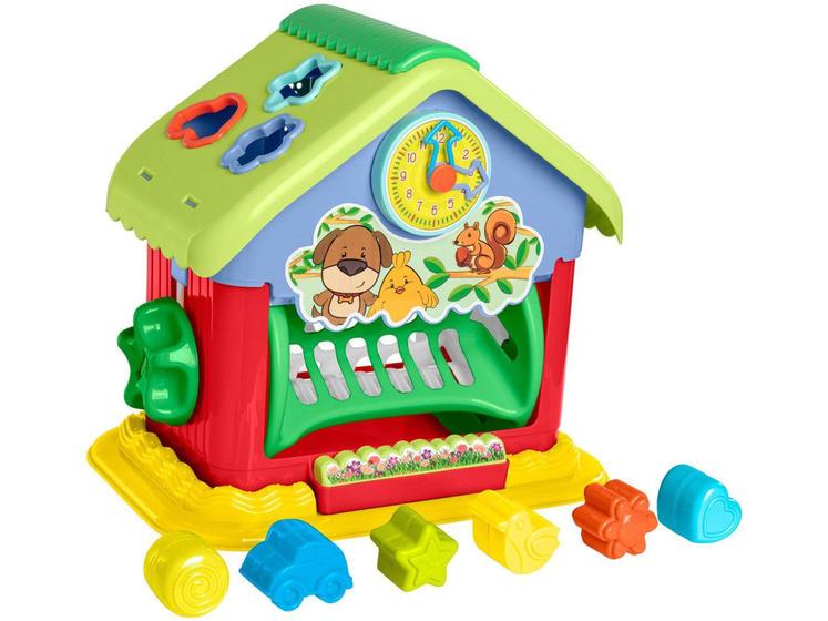 Imagem de Brinquedo Educativo Mini House Tateti 10 Peças