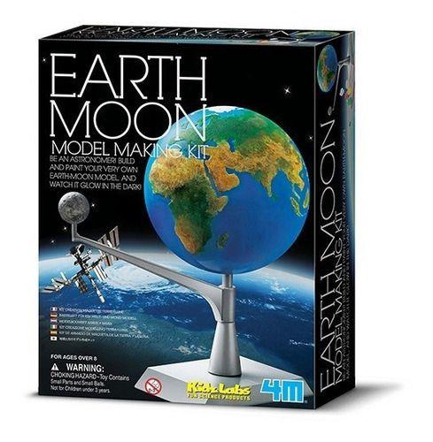 Imagem de Brinquedo Educativo -  Modelo Terra Lua - Kidzlabs - 4m