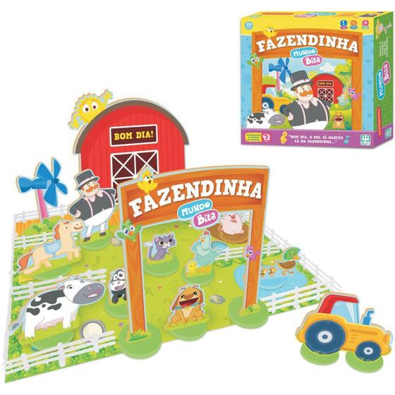 Brinquedo Educativo Mundo Bita Fazendinha Madeira - Gna - Brinquedos Educativos - Magazine Luiza Brinquedo Educativo Mundo Bita Fazendinha Madeira - Gna - Brinquedos Educativos - Magazine Luiza