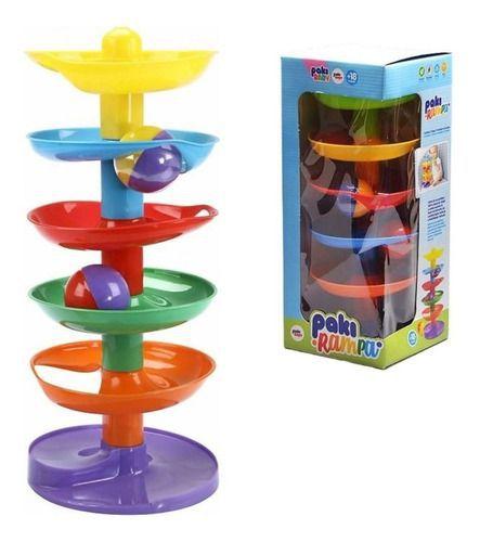 Imagem de Brinquedo Educativo Paki Rampa Com 3 Bolinhas Paki Toys 282