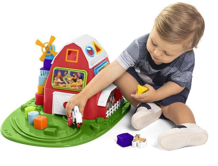 Imagem de Brinquedo Educativo para Montar Fazendinha Tateti 894