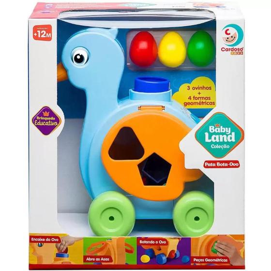 Imagem de Brinquedo educativo pata bota ovo- CARDOSO TOYS