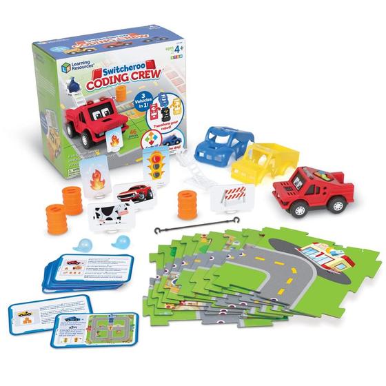 Imagem de Brinquedo Educativo STEM Switcheroo Coding Crew - 46 Peças